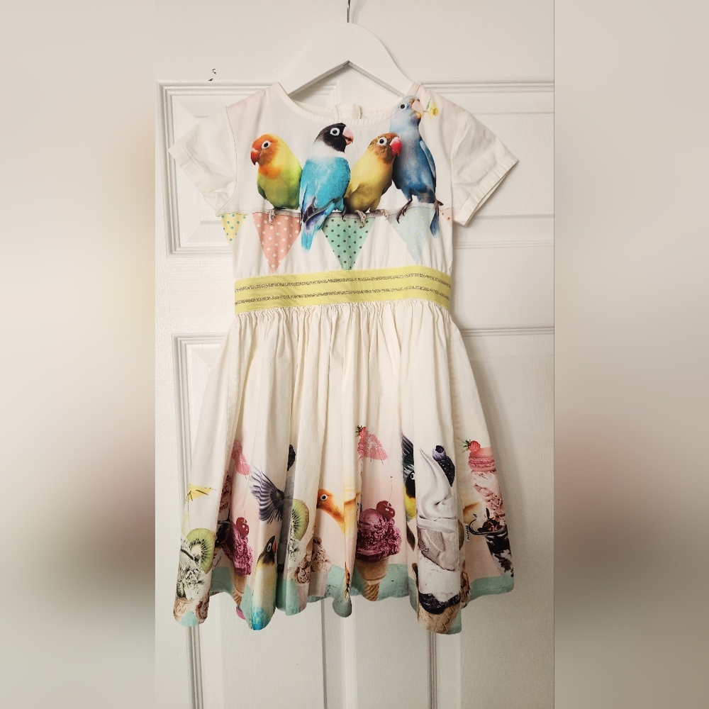Molo Multicolor Print Kids Dress